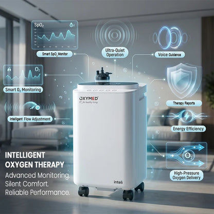 Oxymed Inteli 5 LPM Oxygen Concentrator